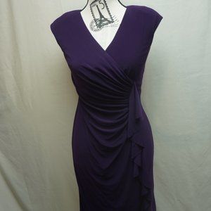 Purple Midi Dress